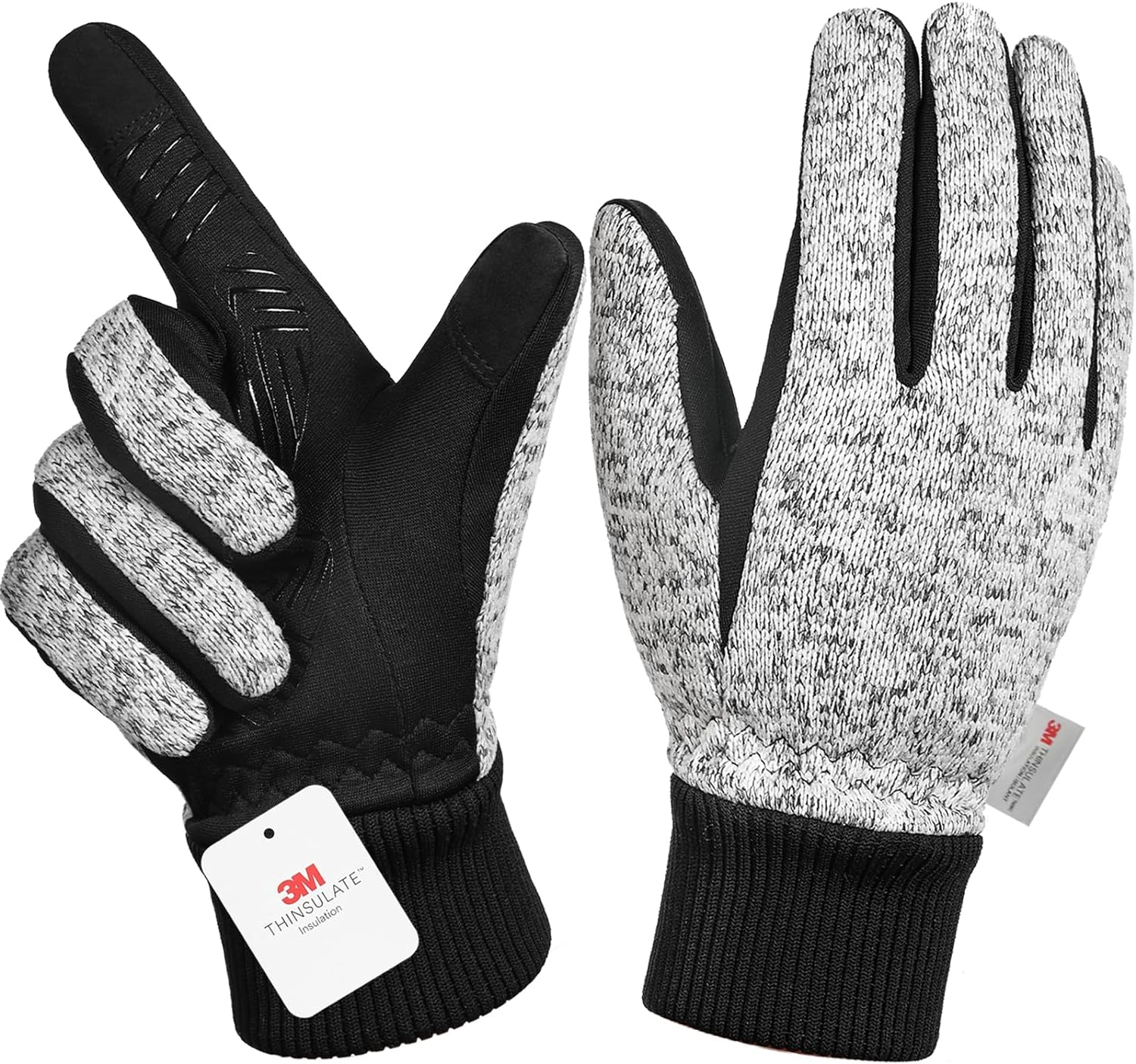 251030090503074_1 MOREOK Winter Gloves -10°F 3M Thinsulate Warm Gloves Bike Gloves Cycling Gloves for Driving/Cycling/Running/Hiking - Image 1